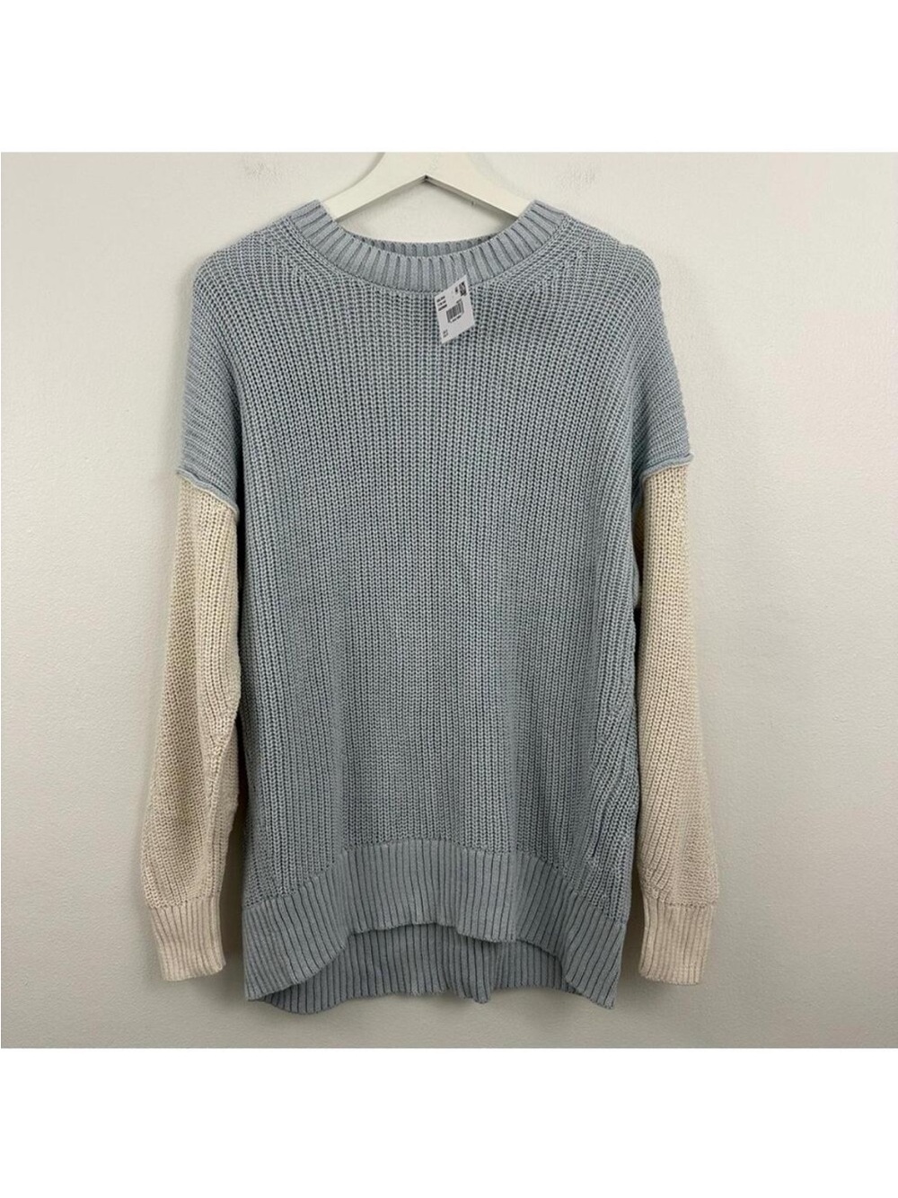 New American Eagle Colorblock Knit Sweater Size S